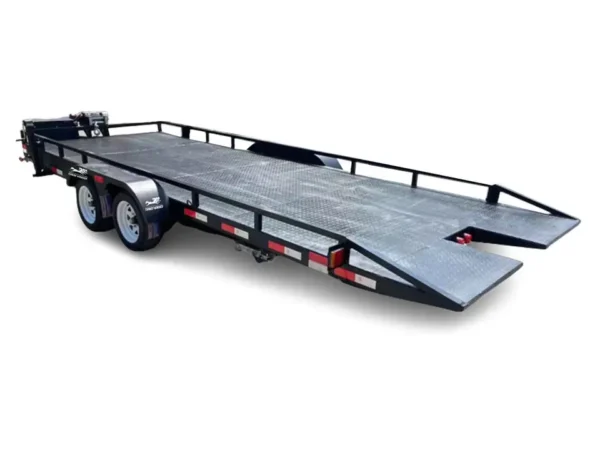 2 achsiger 10 Tonnen Autotransportanhänger