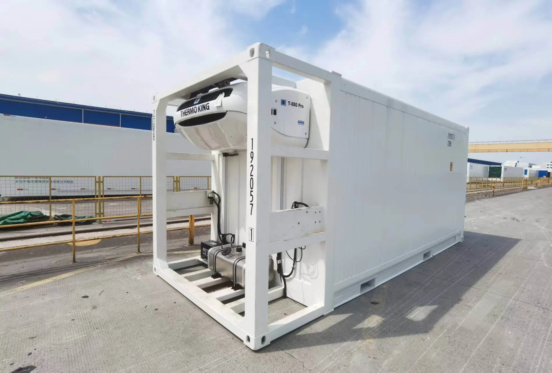 20 Fuß Dual Zone Kühlcontainer – Thermo King T880 Pro