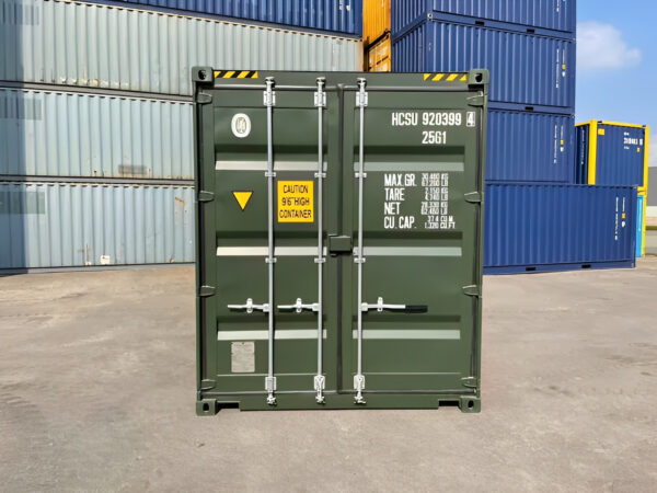 20 Fuß High-Cube Container – Einmalfahrt 9 Fuß 6 Zoll hoch