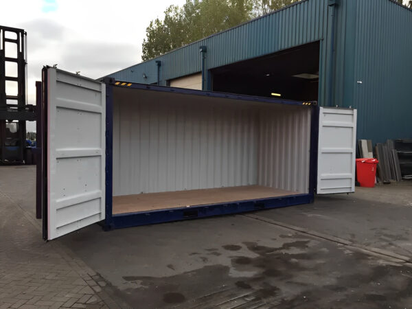 20 Fuß High-Cube Container mit offener Seite –9′ 6″ hoch