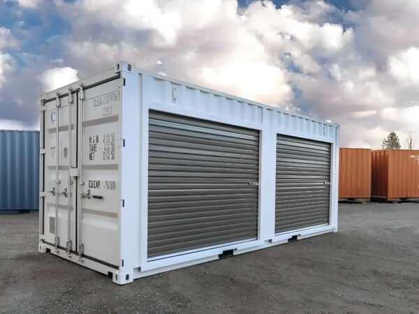 20 Fuß Seecontainer mit doppelten Rolltoren