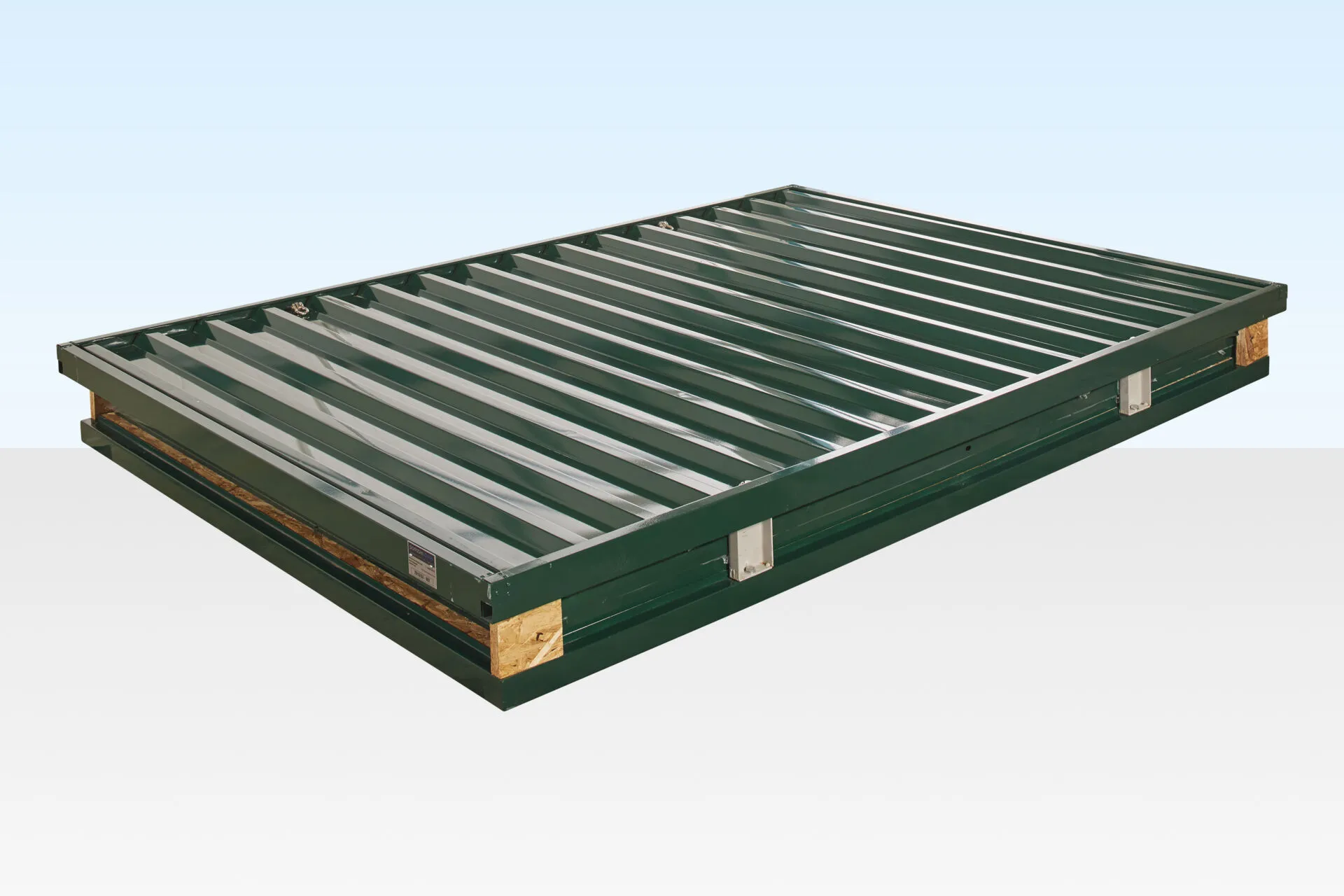 3 m x 2,1 m flach verpackter Lagercontainer – Bild 2
