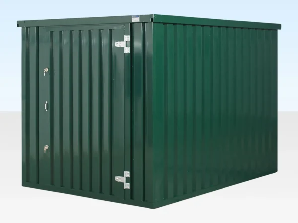3 m x 2,1 m flach verpackter Lagercontainer