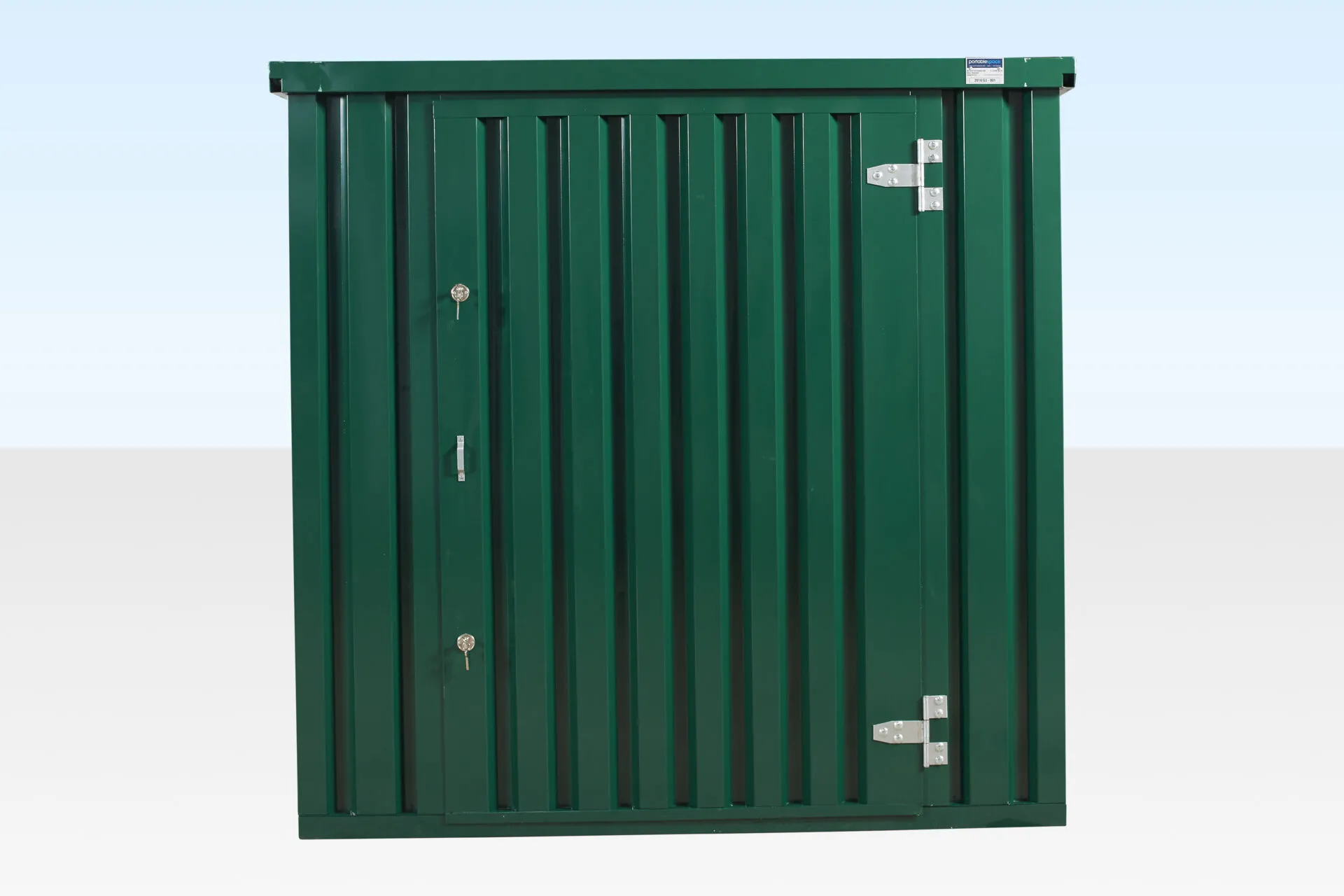 3 m x 2,1 m flach verpackter Lagercontainer – Bild 3