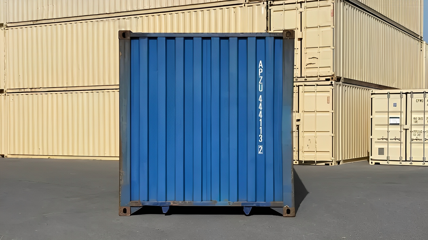 40 Fuß x 8 Fuß großer gebrauchter Seecontainer – Standard – Bild 7