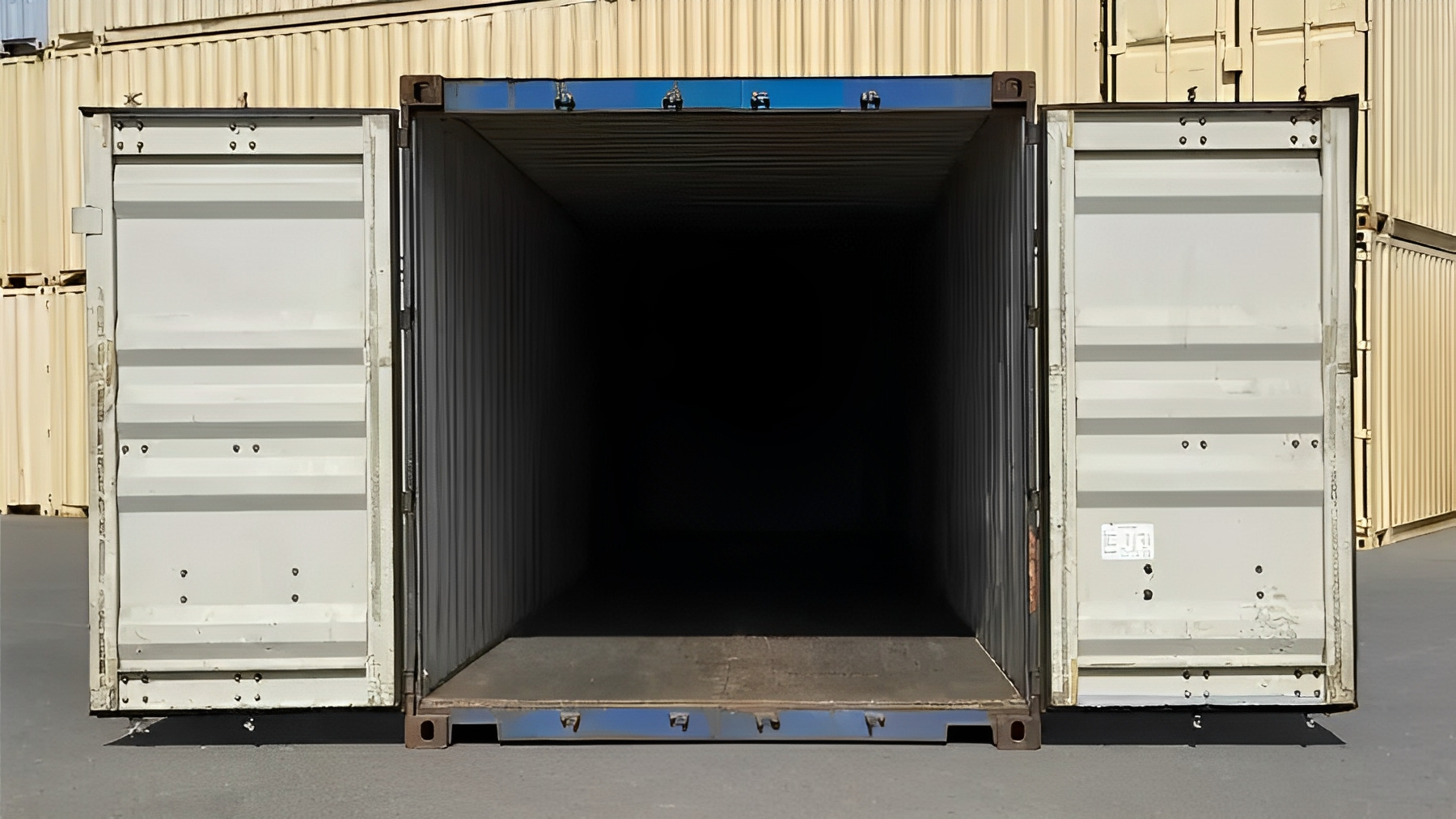 40 Fuß x 8 Fuß großer gebrauchter Seecontainer – Standard – Bild 4