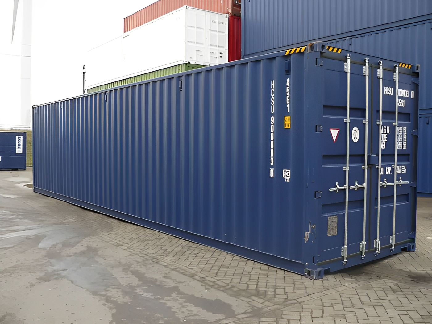 40 Fuß High-Cube Container – Einmalige Fahrt, 9 Fuß 6 Zoll hoch, Neu – Bild 3