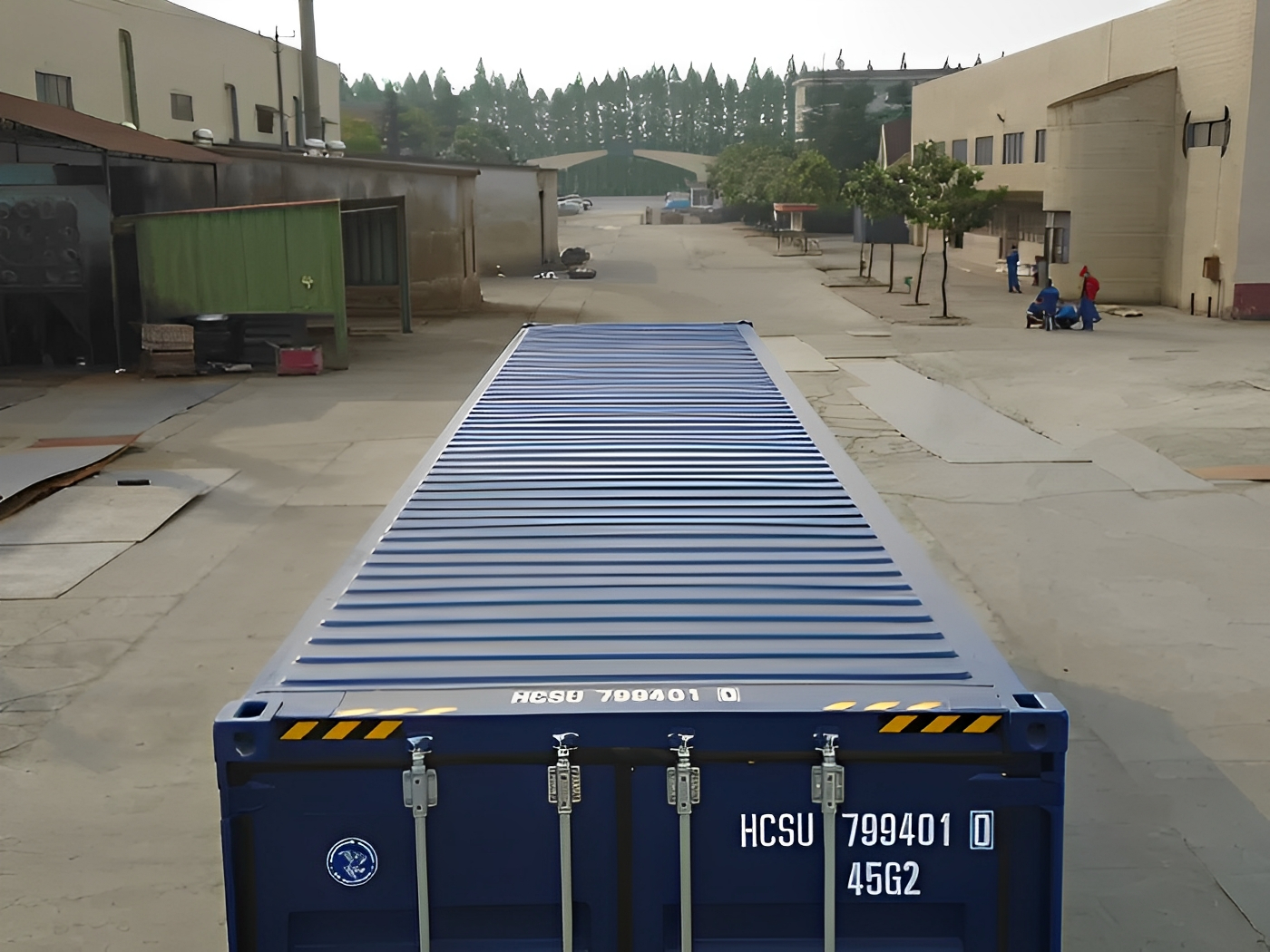 40 Fuß High-Cube Container mit seitlichem Zugang, 9 Fuß 6 Zoll hoch – Bild 2