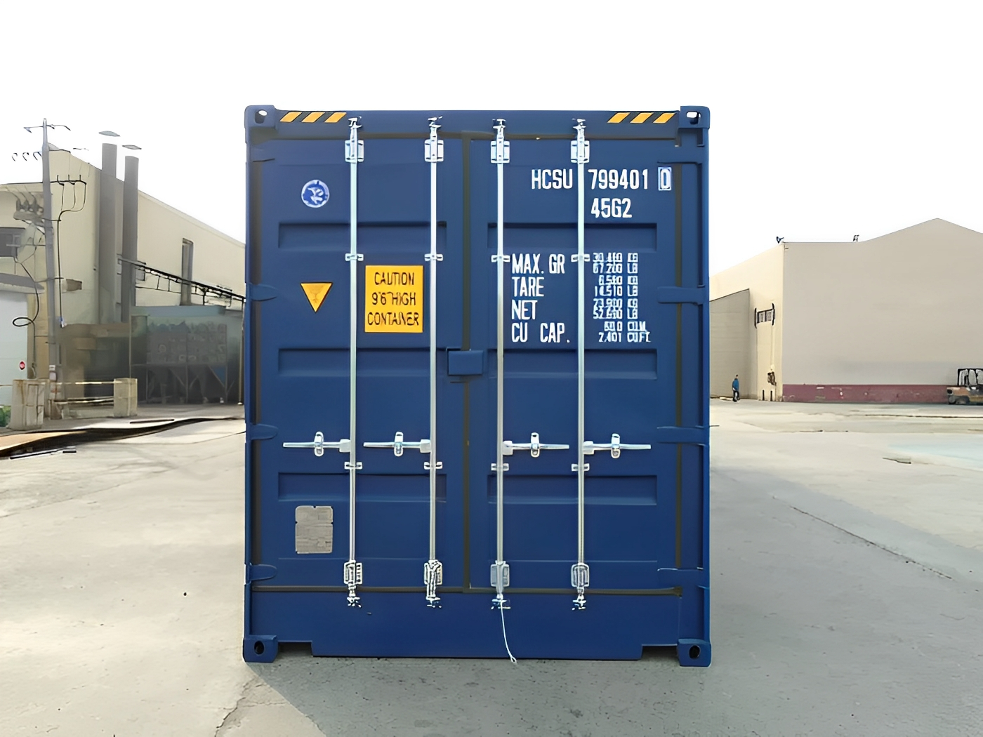 40 Fuß High-Cube Container mit seitlichem Zugang, 9 Fuß 6 Zoll hoch – Bild 3