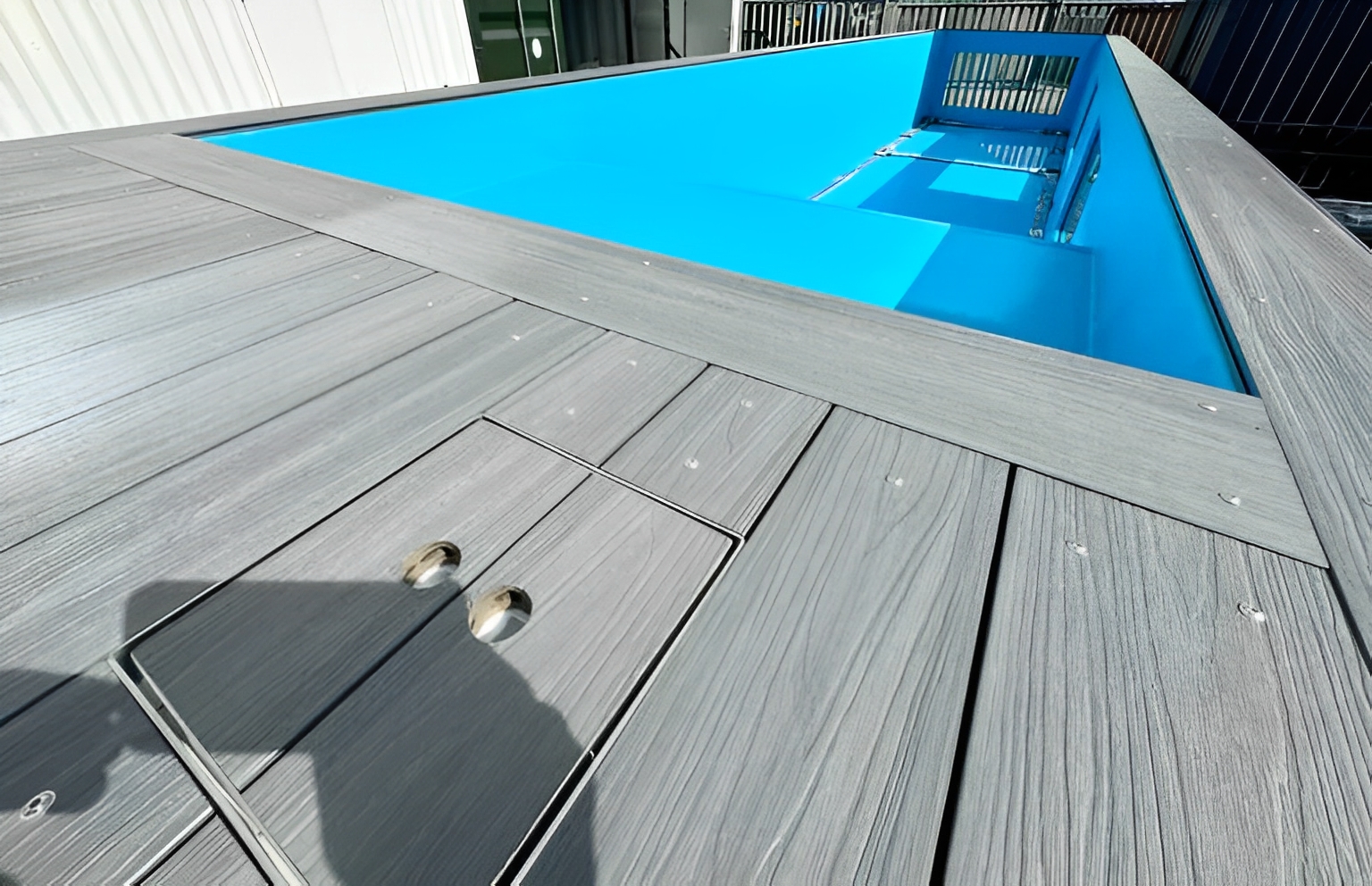 12 m / 40 Fuß großer tragbarer Container Schwimmpool | Idealer Außenpool – Bild 8