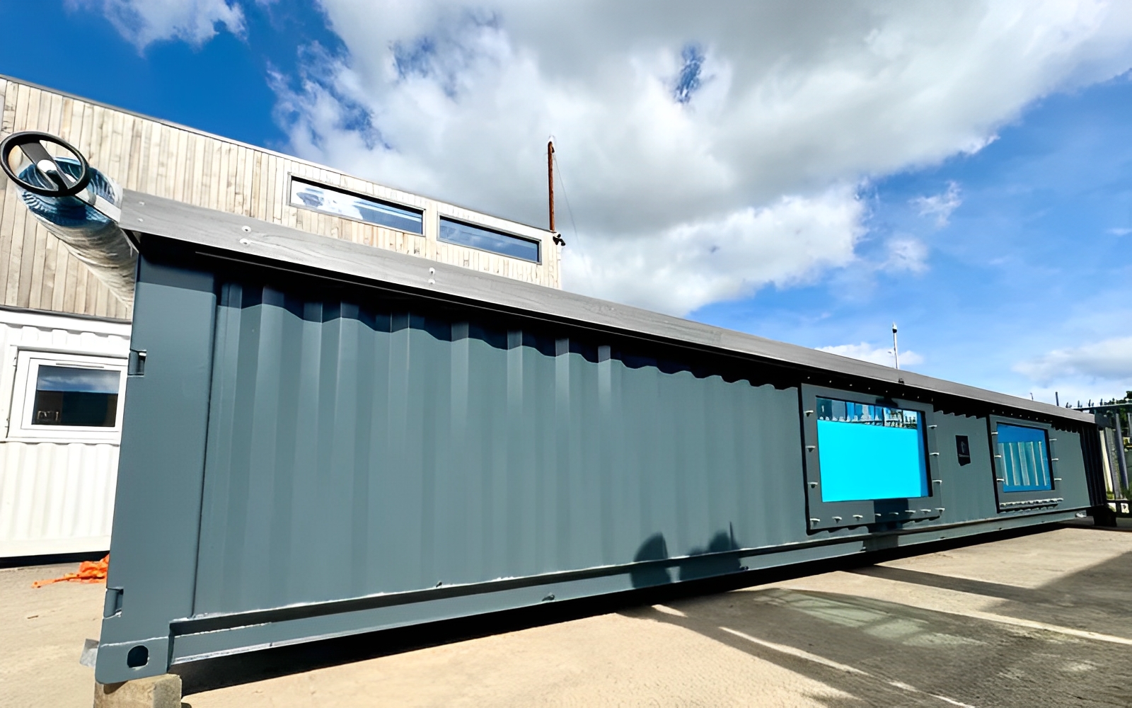 12 m / 40 Fuß großer tragbarer Container Schwimmpool | Idealer Außenpool – Bild 5