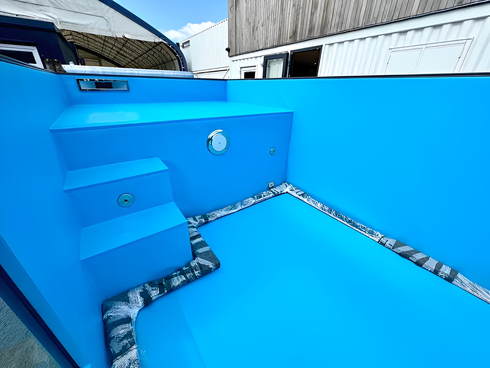 12 m / 40 Fuß großer tragbarer Container Schwimmpool | Idealer Außenpool – Bild 7