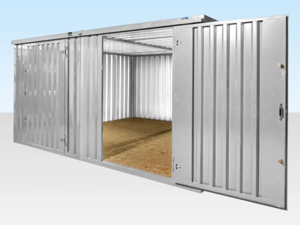 4 m x 4,2 m seitlich verbundenes Flachverpackungs-Containerbündel (verzinkt)