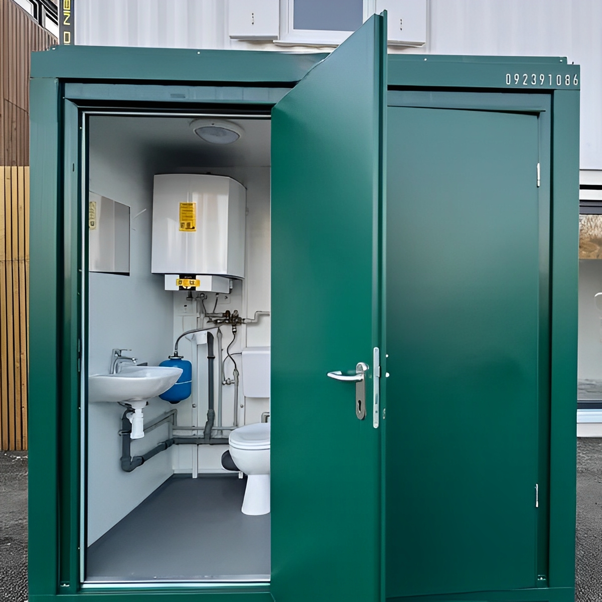 8 Fuß x 5 Fuß großes WC/Dusche-Raumsystem – Bild 7