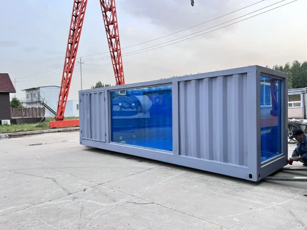 20 Fuß mobiler, faltbarer, vollautomatischer Container Schwimmpool